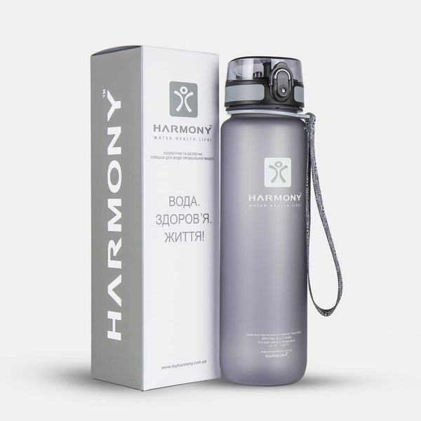 Water Bottle Harmony Graphite 1 L